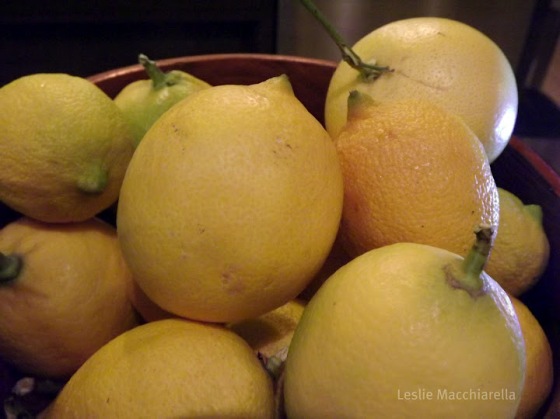 Bowl of fresh picked lemons for Lemon Drizzle Cake by Bake This Cake