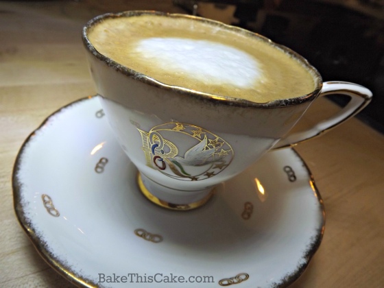 pumpkin latte with pumpkin butter by bakethiscake